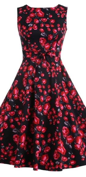 ACEVOG Floral Dress (Amazon Purchase) - Picture 1 of 6